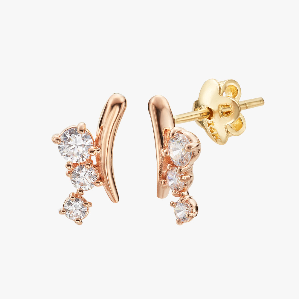 골드리아 14k/18k 발리네즈 귀걸이