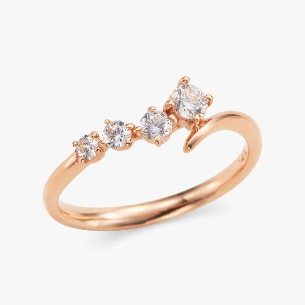 골드리아 14k/18k 발리네즈 반지